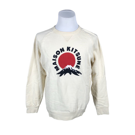 Unisex Maison Kitsuné - Dressikangast pluus, suurus L - Beige ()