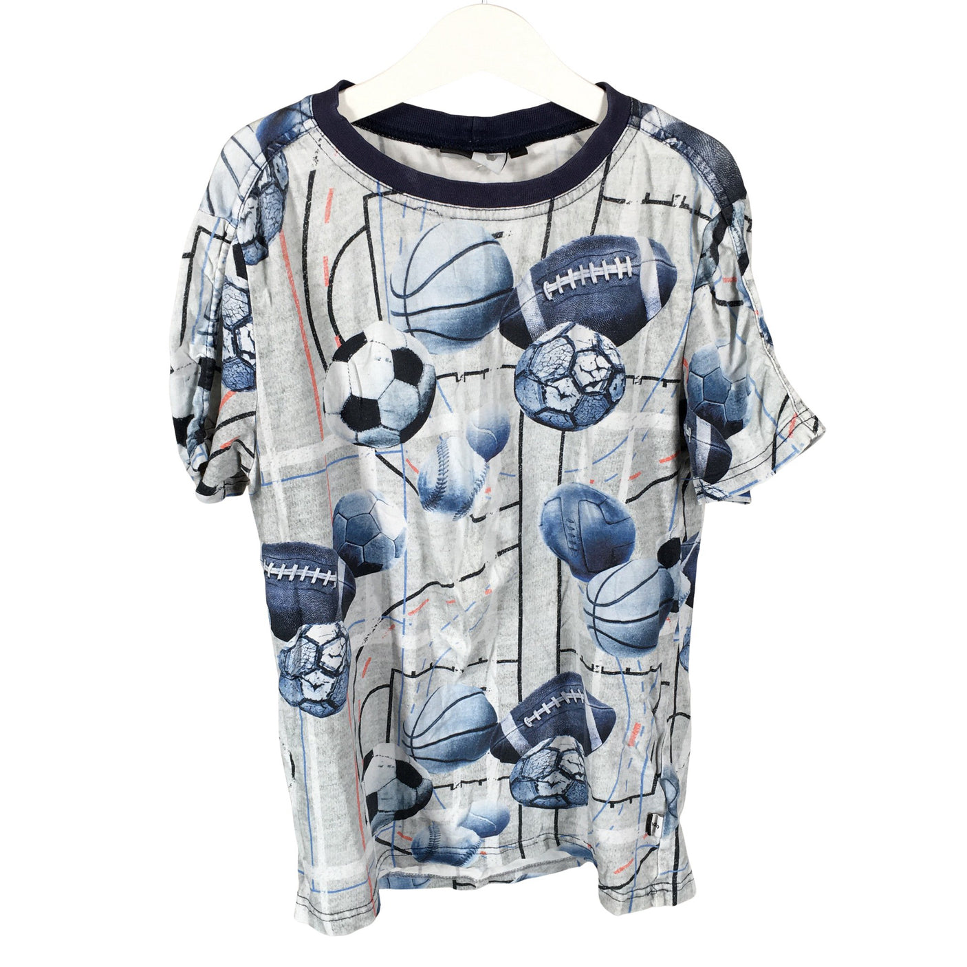 Unisex Molo Kids - T-särk, suurus 134 - 140 - Sinine (1)