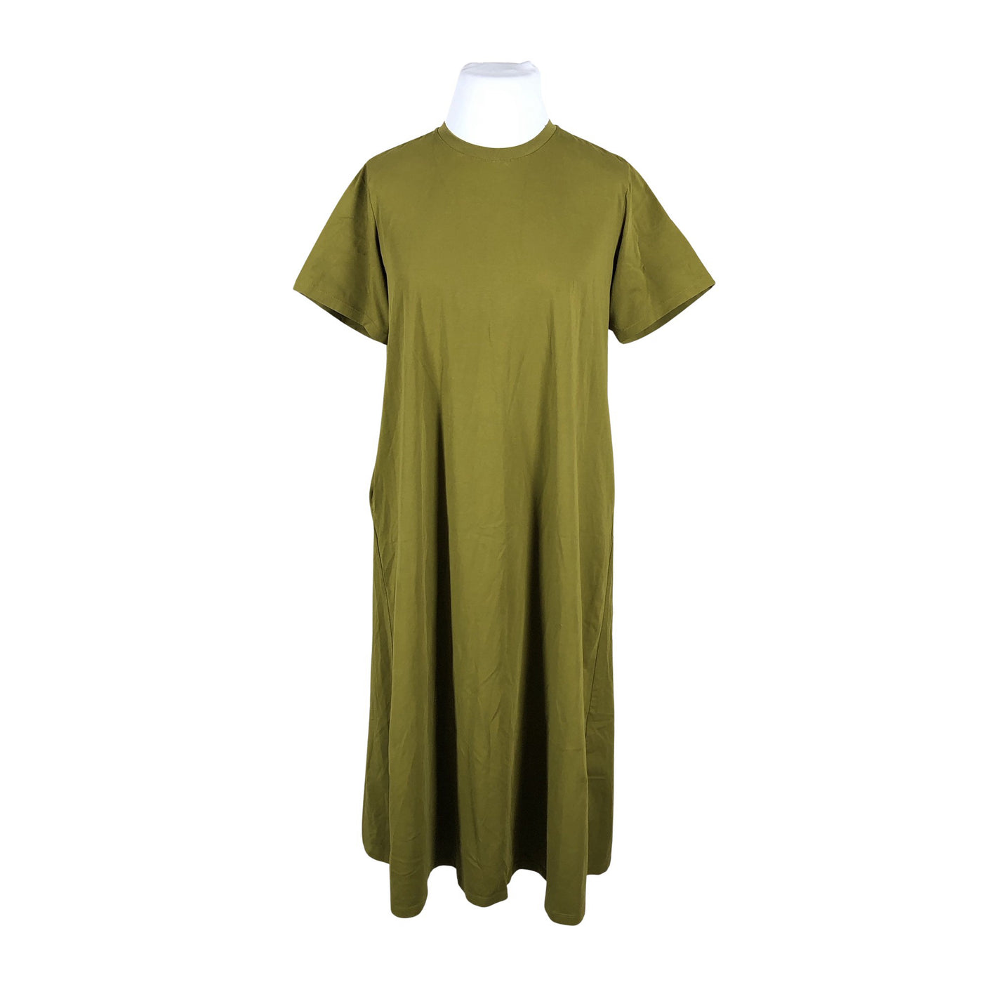 Unisex Uniqlo - Trikotaažist kleit, suurus 42 - Roheline (1)