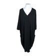 Unisex Evans - Trikotaažist kleit, suurus 50 - Must ()