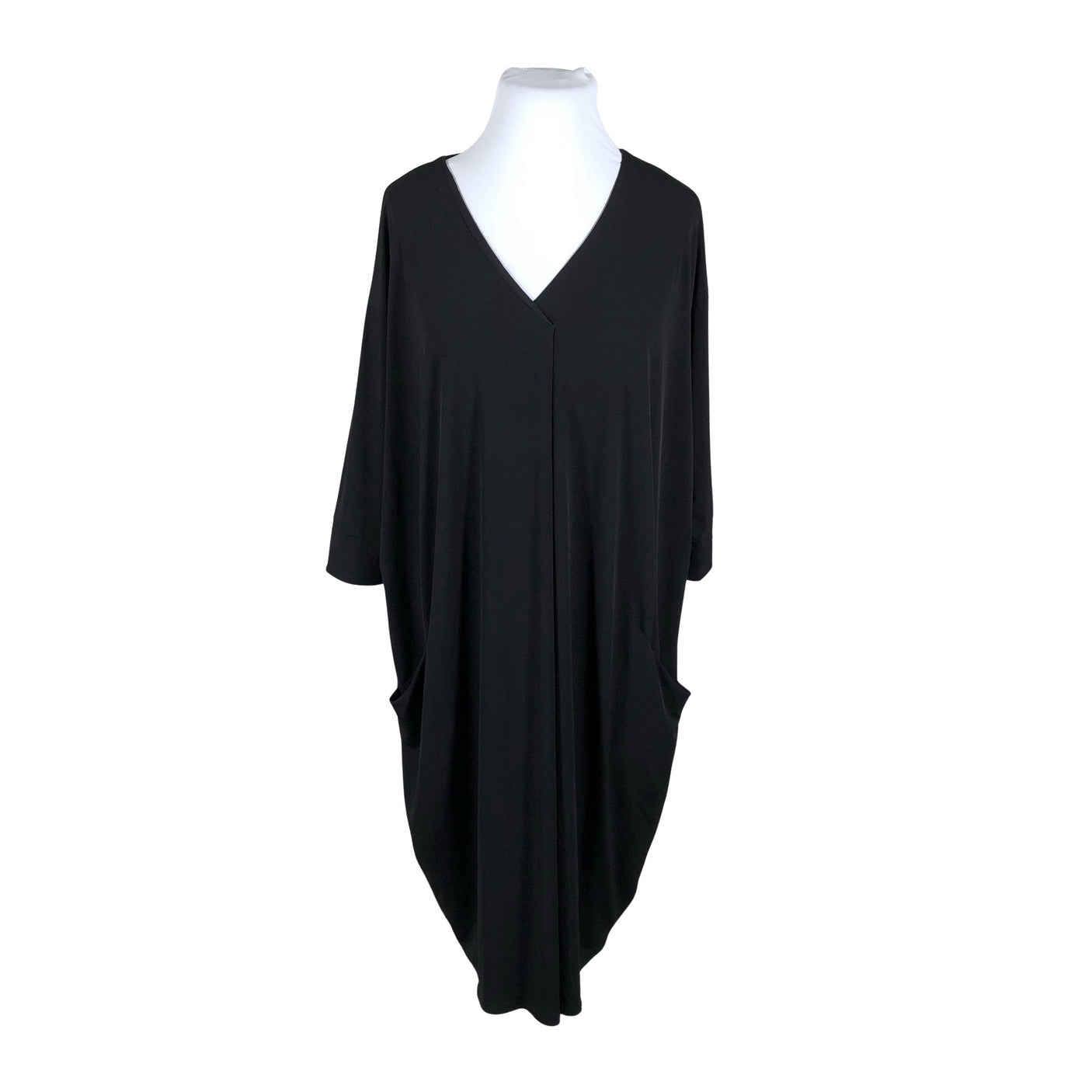 Unisex Evans - Trikotaažist kleit, suurus 50 - Must (1)