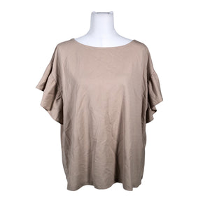 Unisex Yest - Trikotaažist pluus, suurus 40 - Pruun (1)