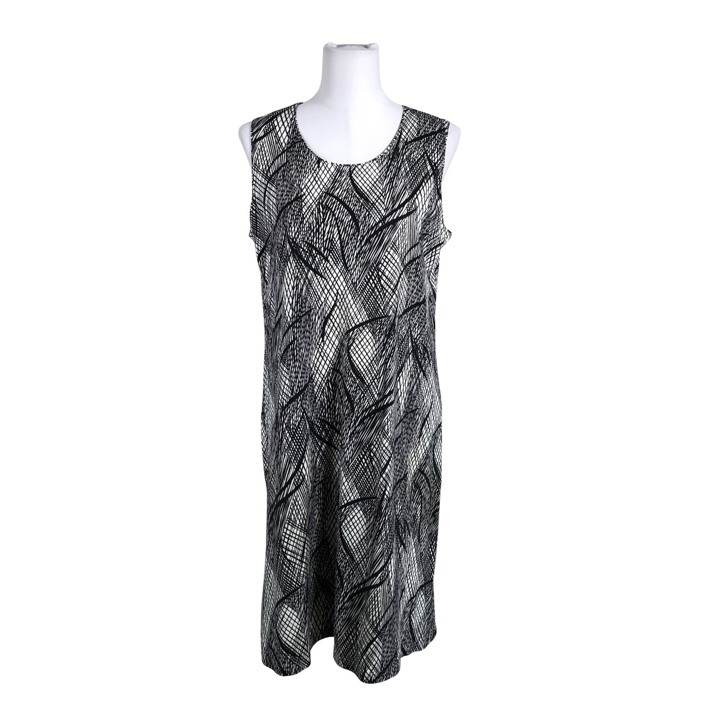 Unisex Nanso - Trikotaažist kleit, suurus 40 - Must (1)