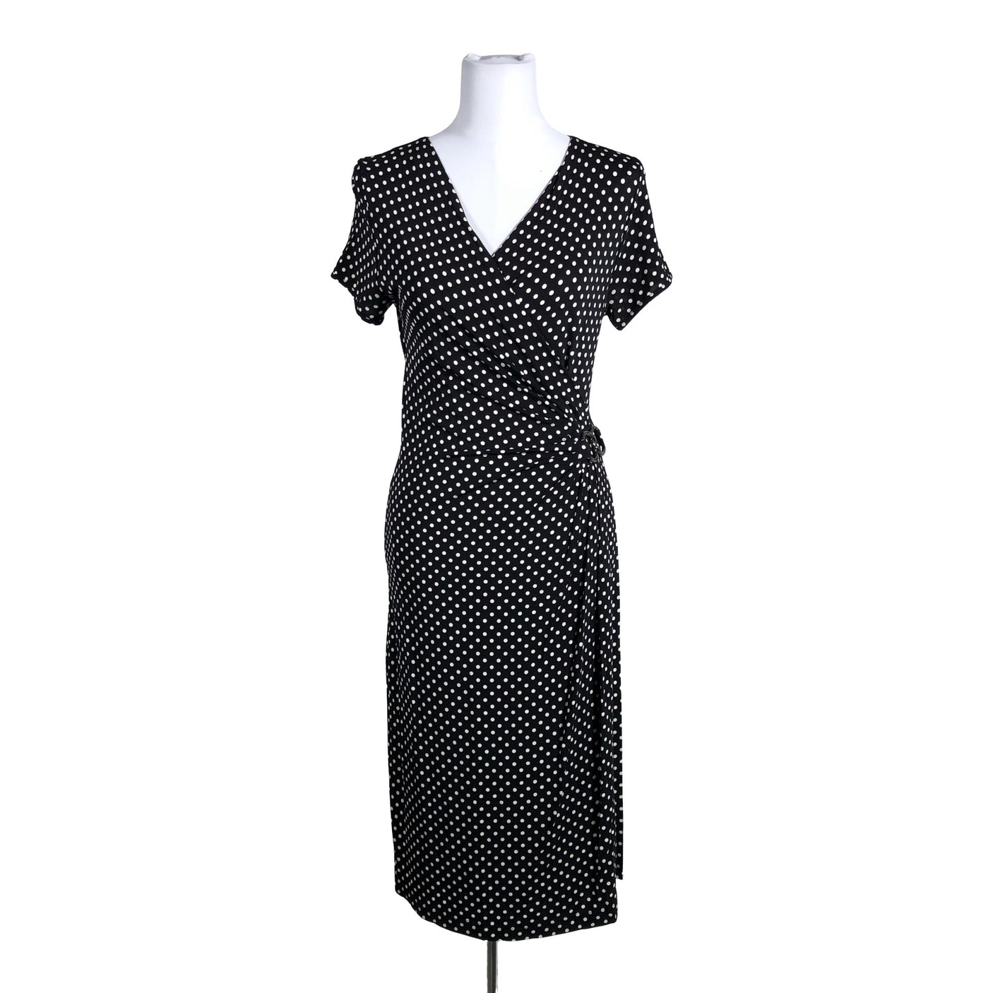 Unisex Andiata - Trikotaažist kleit, suurus 38 - Must (1)