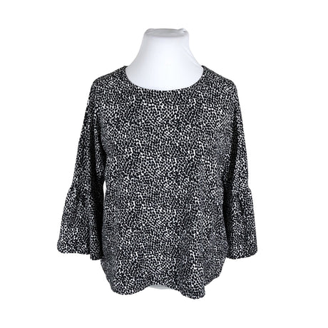 Unisex Aarrelabel - Trikotaažist pluus, suurus 42 - Must ()