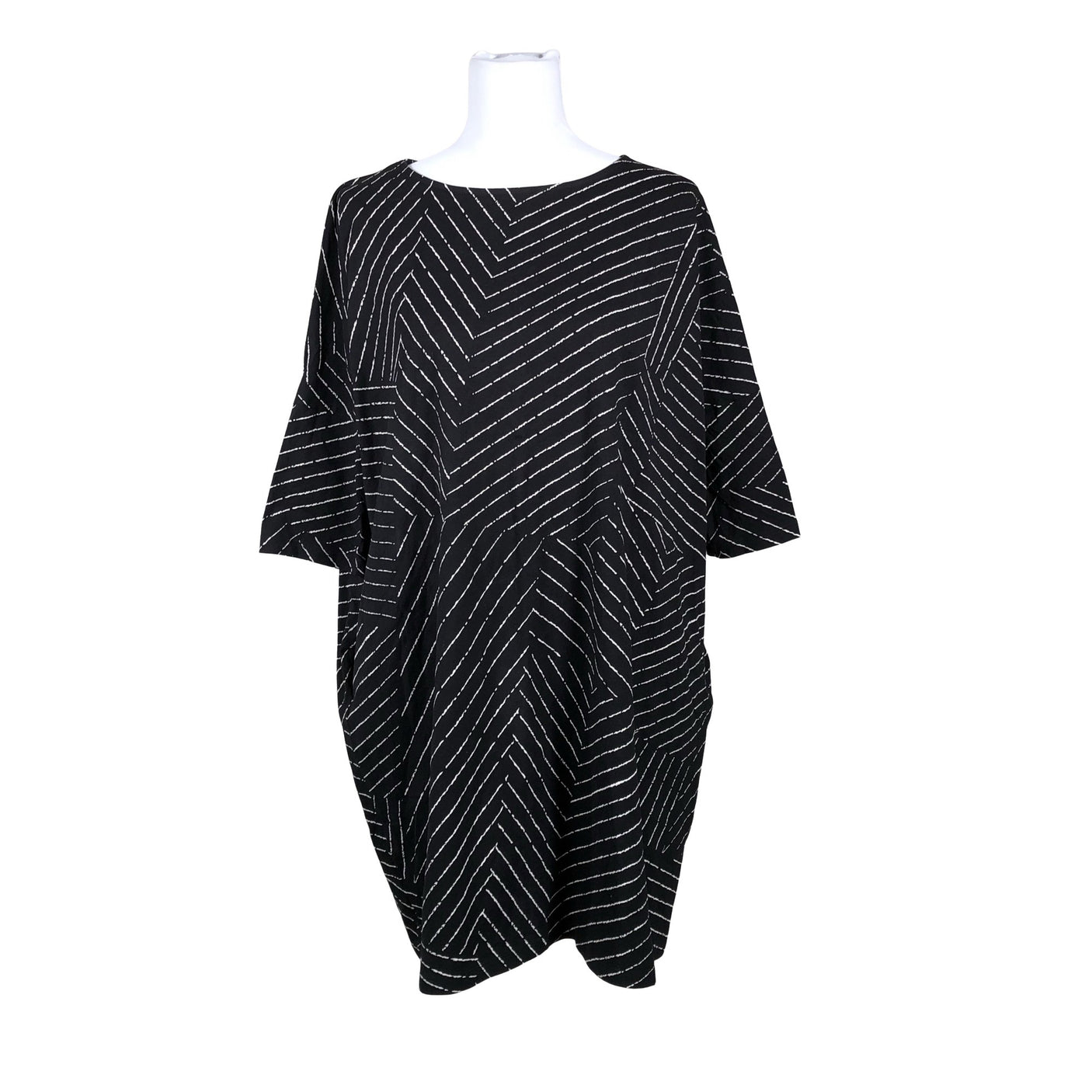 Unisex Neulomo - Trikotaažist kleit, suurus 40 - Must (1)