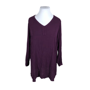 Unisex Kaffe - Trikotaažist kleit, suurus 54 - Lilla (1)