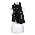 Unisex NOSH - Õhuke sall, suurus Maxi - Must ()