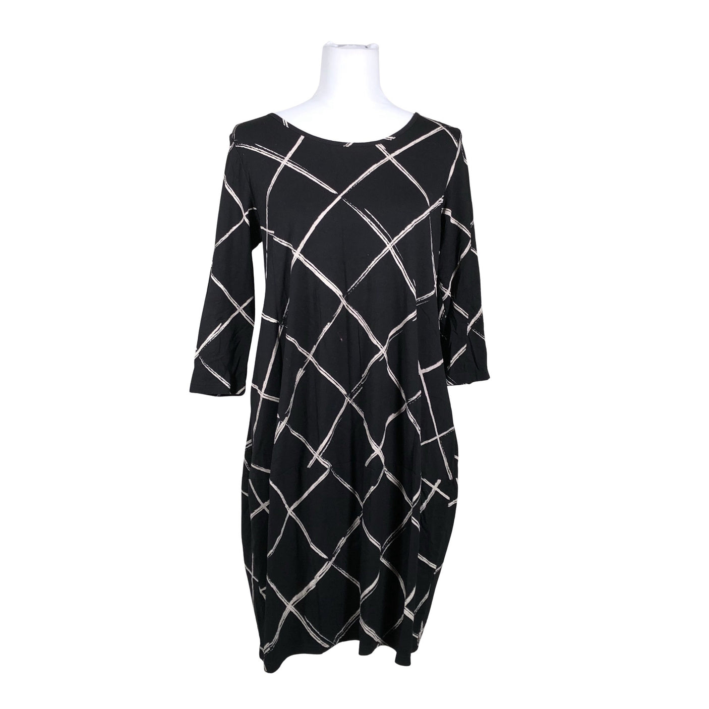 Unisex Neulomo - Trikotaažist kleit, suurus 36 - Must (1)