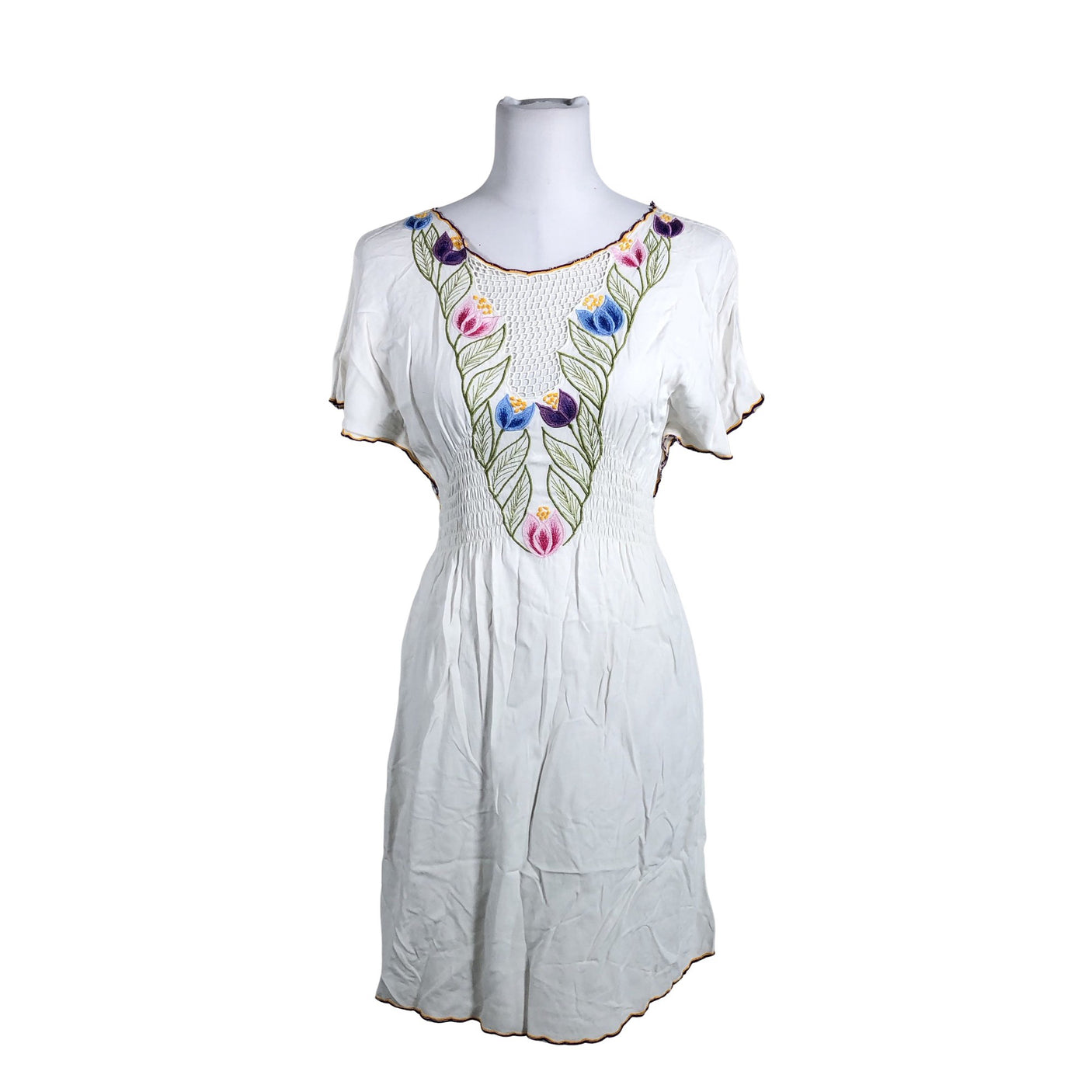 Unisex Sugarhill Boutique - Mitteveniv kleit, suurus 36 - Valge (1)