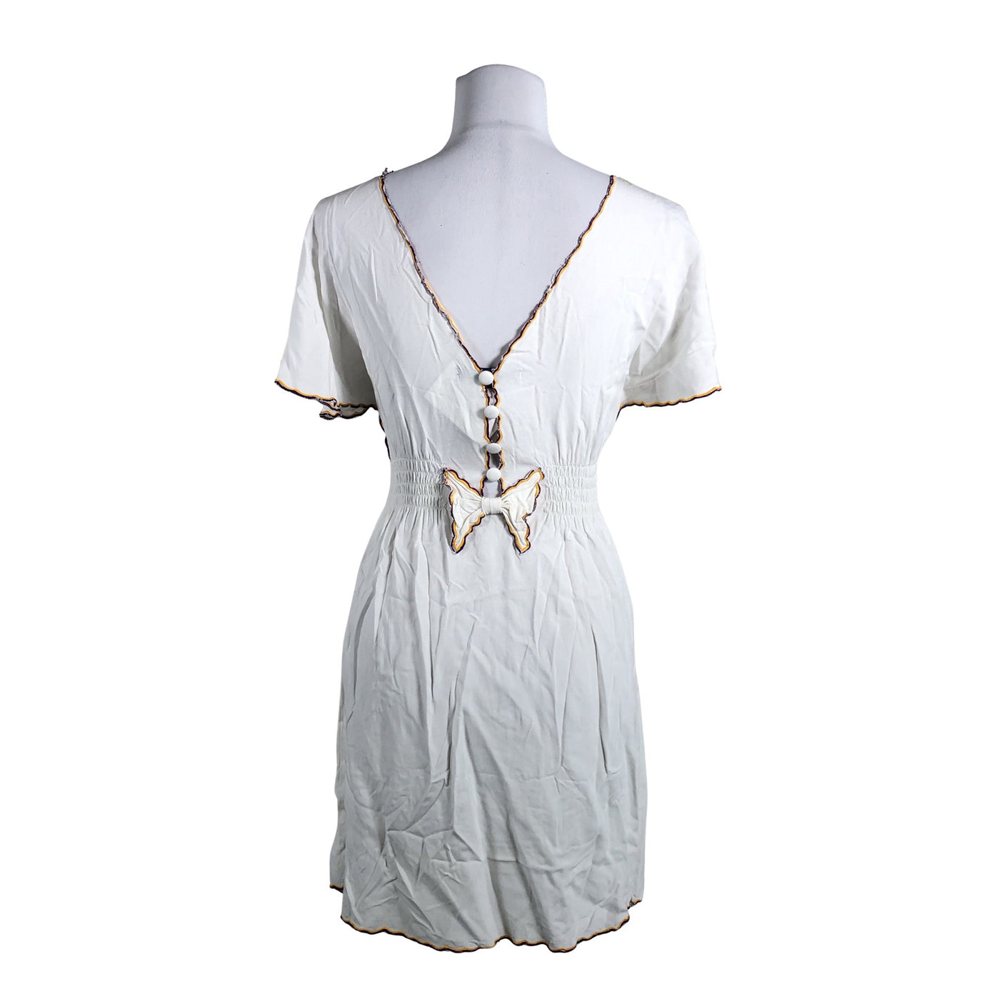 Unisex Sugarhill Boutique - Mitteveniv kleit, suurus 36 - Valge (2)