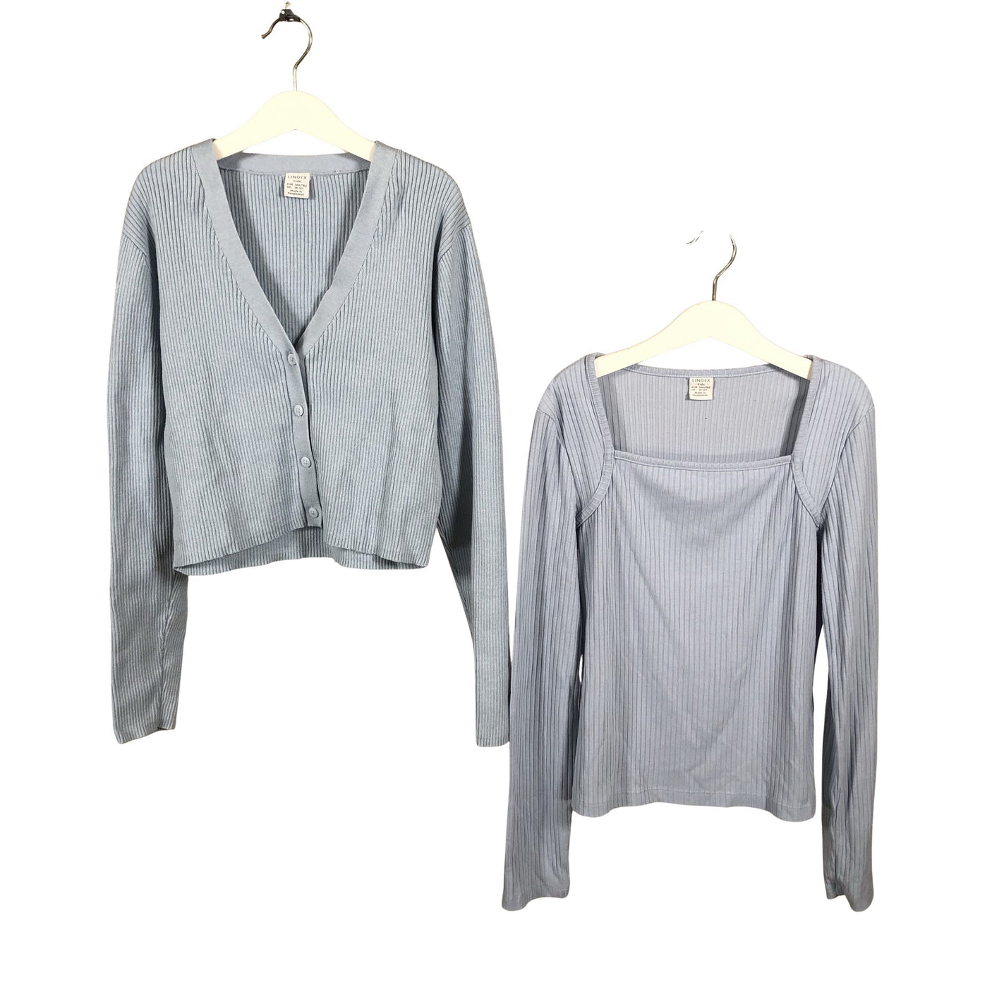 Unisex Lindex - Kardigan, suurus 146 - 152 - Helesinine (1)
