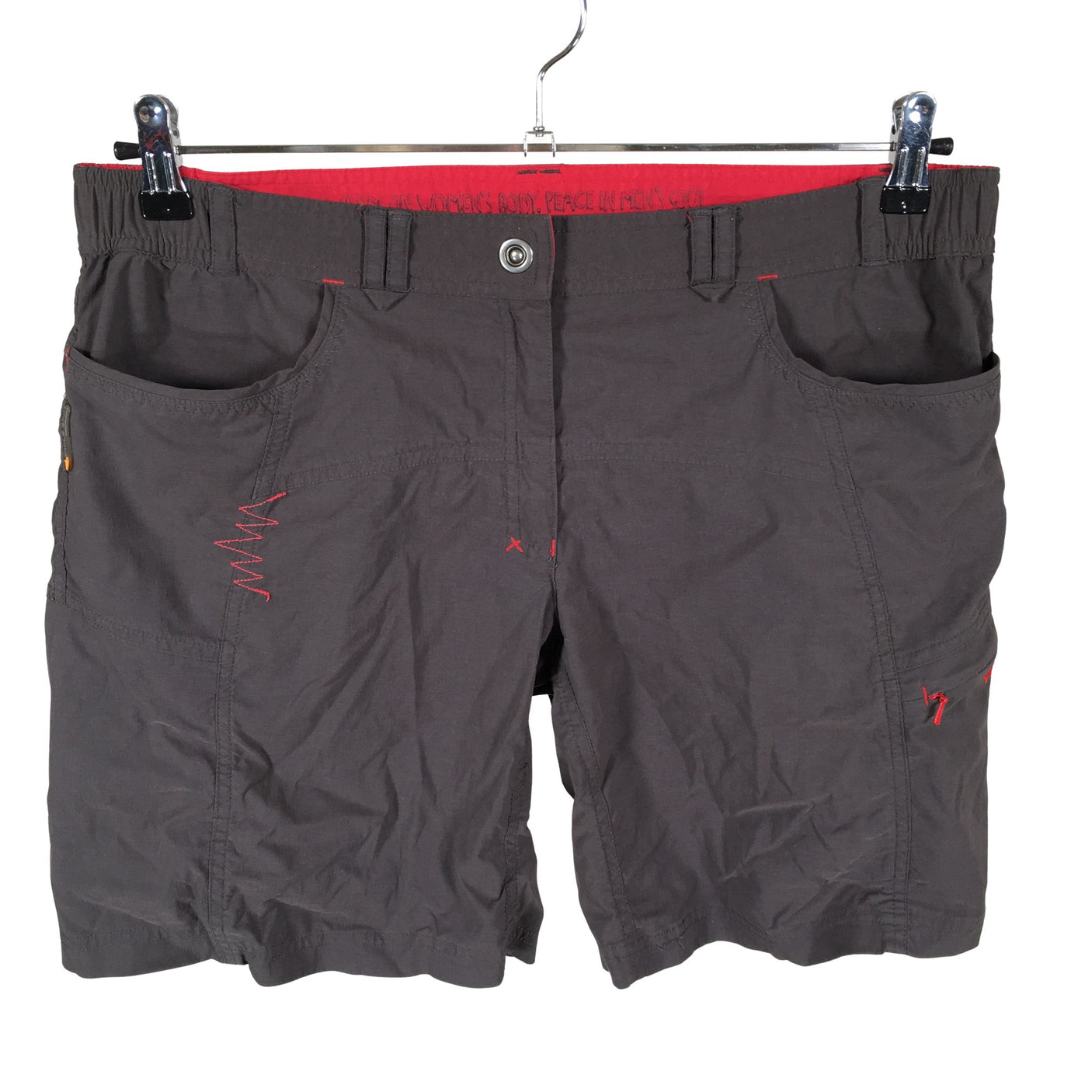 Unisex Warmpeace - Lühikesed püksid, suurus 42 - Pruun (1)