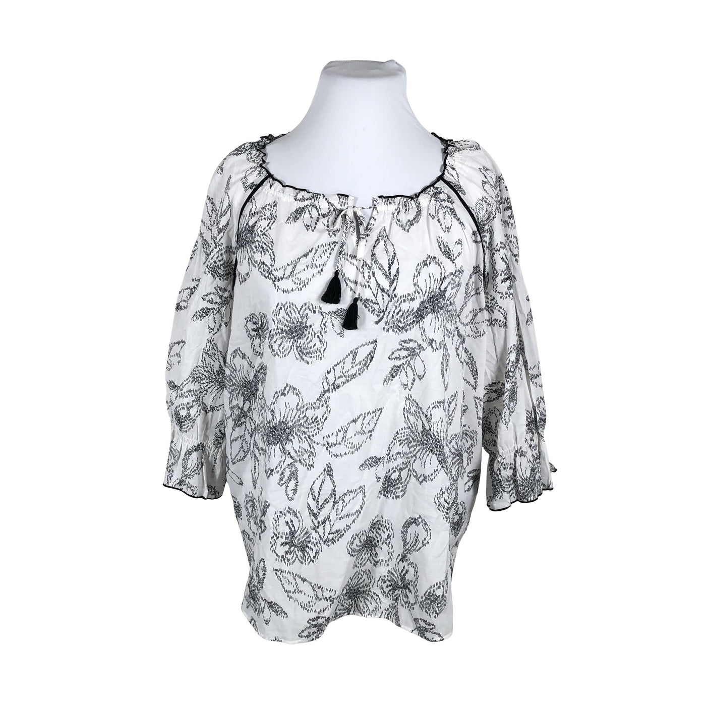 Unisex Gerry Weber - Pluus, suurus 46 - Valge (1)