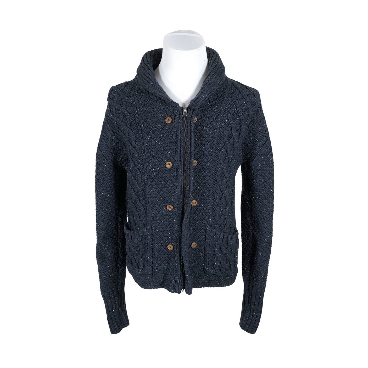 Unisex Lyle&Scott - Kardigan, suurus L - Sinine (1)