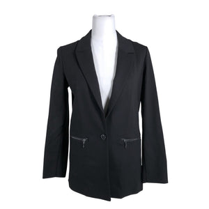 Unisex s.Oliver - Dressikangast jakk, suurus 34 - Must (1)