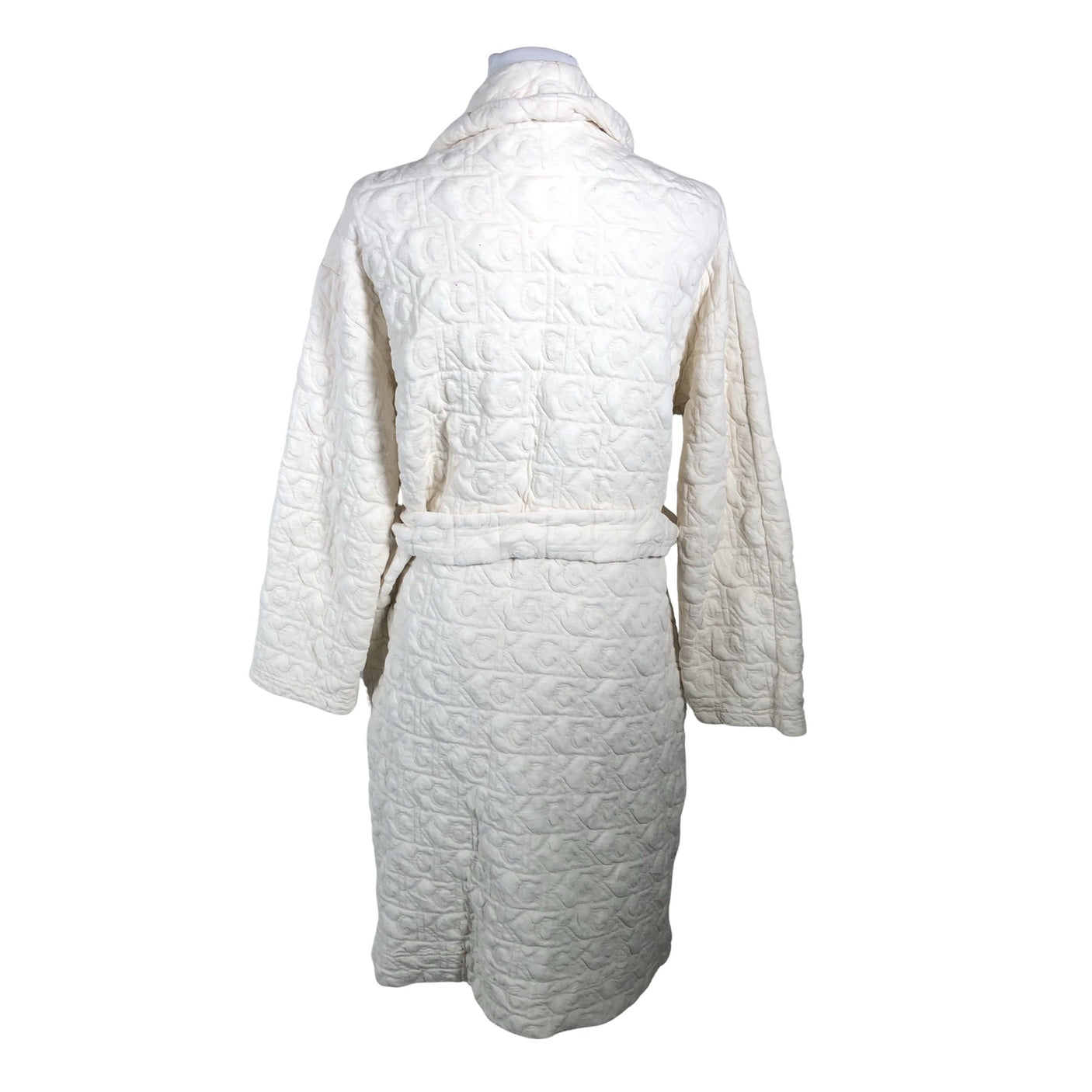 Unisex Calvin Klein - Hommikumantel, suurus 34 - Looduslik valge (2)