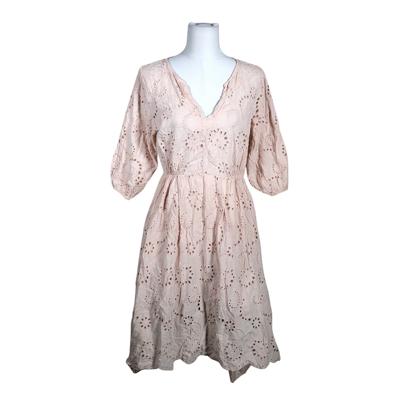 Unisex Bohemiana - Mitteveniv kleit, suurus 36 - Heleroosa (1)