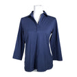 Unisex Nanso - Trikotaažist pluus, suurus 40 - Sinine ()