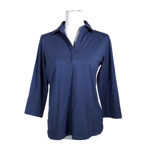 Unisex Nanso - Trikotaažist pluus, suurus 40 - Sinine (1)