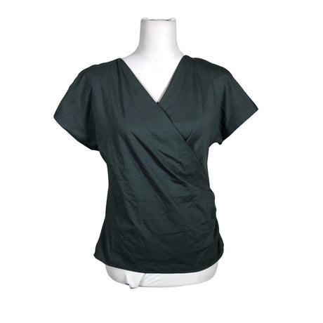 Unisex Your Face - Lühikeste käistega pluus, suurus 36 - Roheline ()