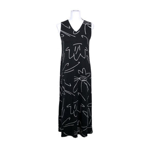 Unisex Nanso - Trikotaažist kleit, suurus 38 - Must (1)
