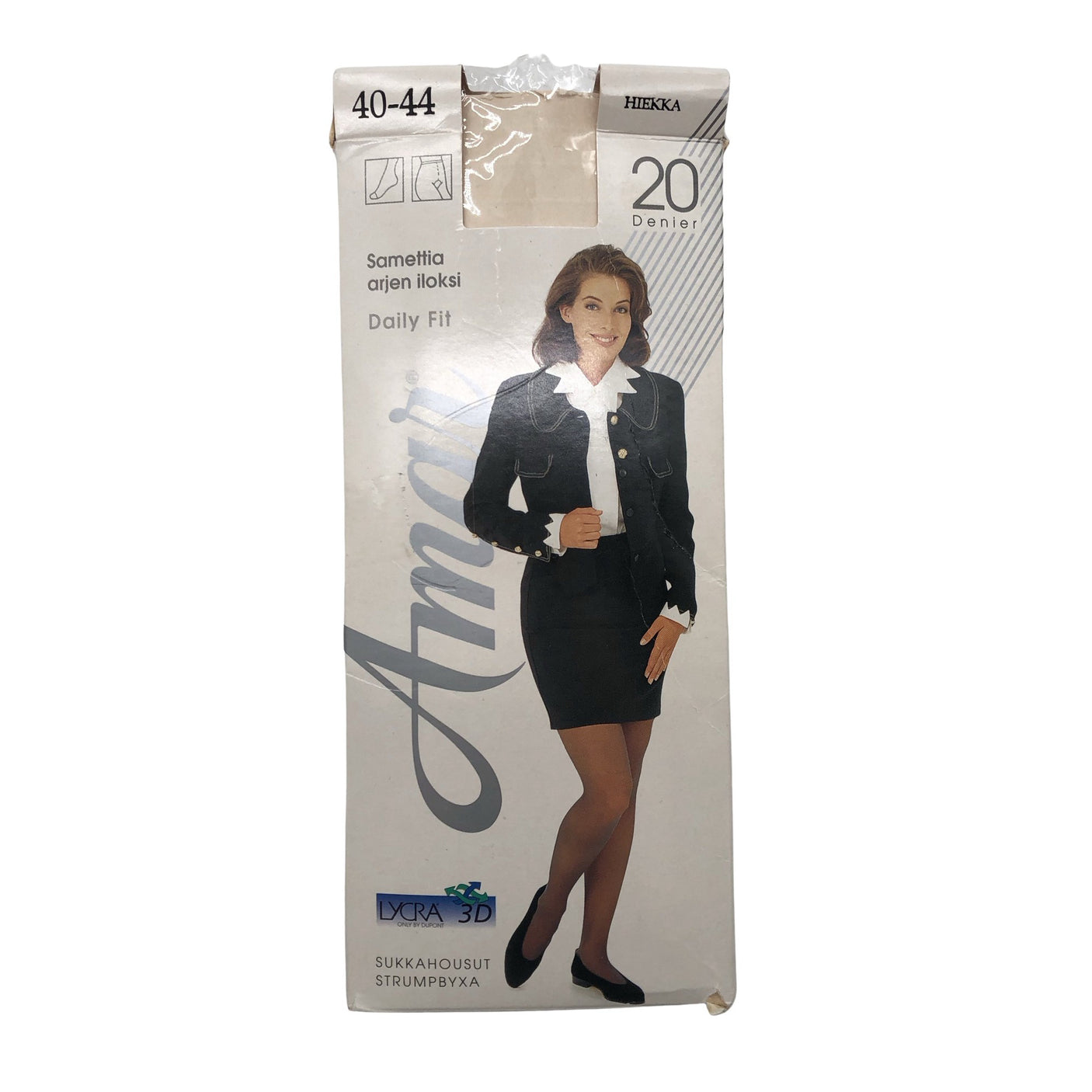 Unisex Finnwear - Sukkpüksid, õhukesed, suurus 42 - Must (1)