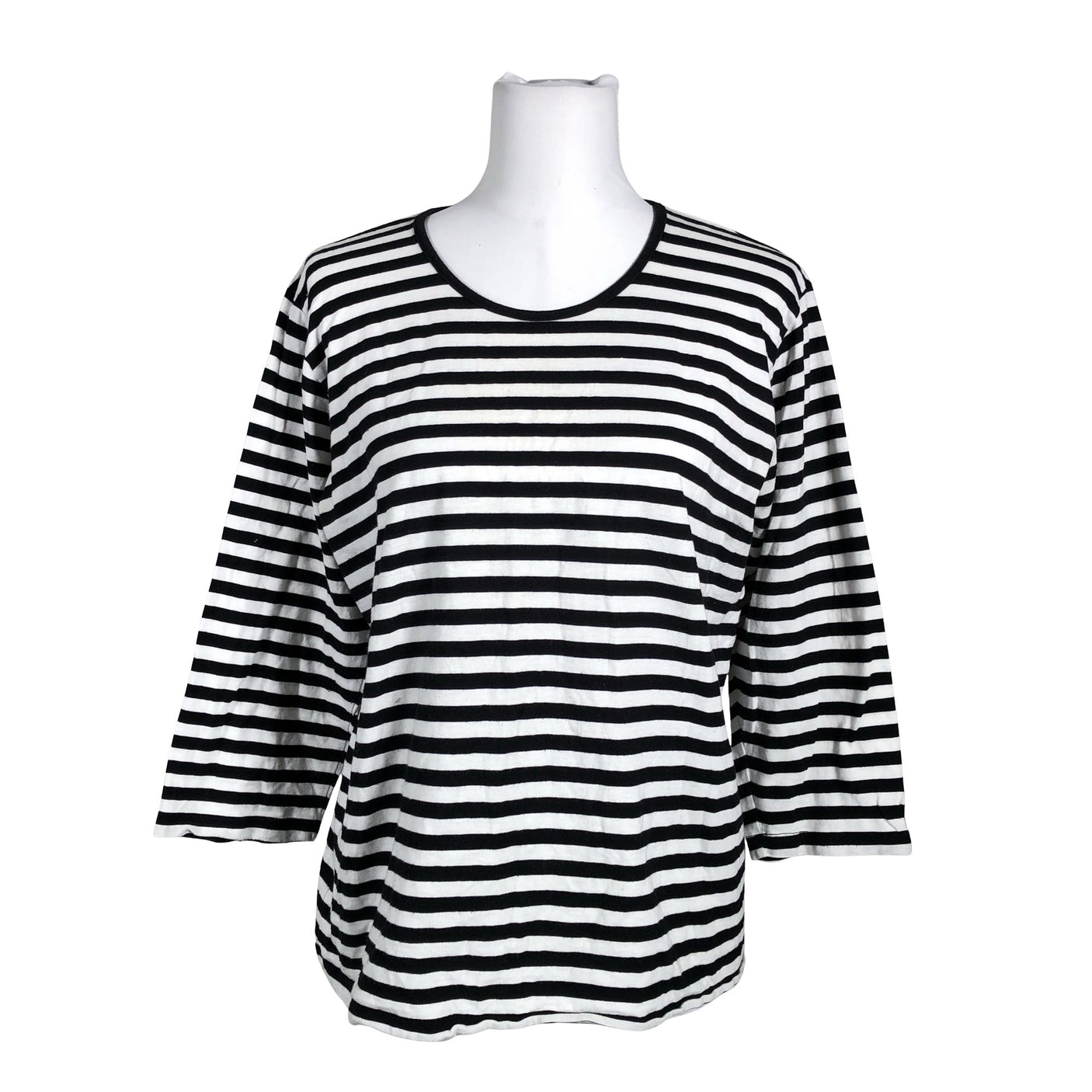 Unisex Finnwear - Trikotaažist pluus, suurus 40 - Must (1)