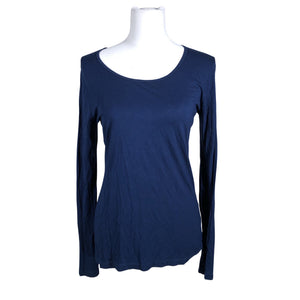 Unisex Nanso - Trikotaažist pluus, suurus 40 - Sinine (1)