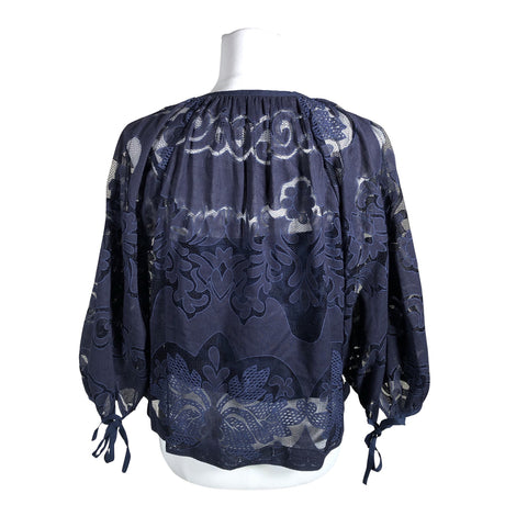 Unisex Ted Baker - Lühikeste käistega pluus, suurus 38 - Sinine (2)