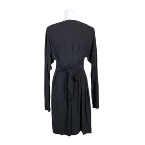 Unisex Muotikuu - Trikotaažist kleit, suurus 36 - Must (2)