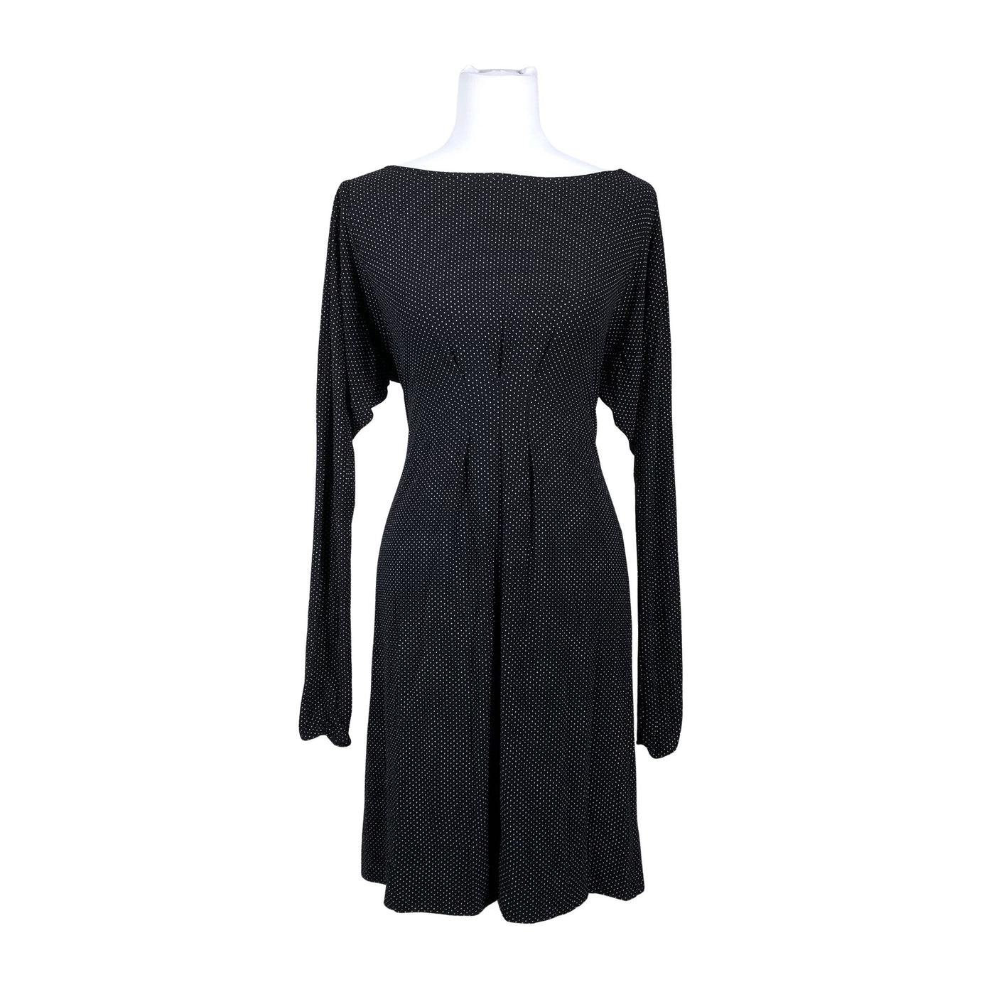 Unisex Muotikuu - Trikotaažist kleit, suurus 36 - Must (1)