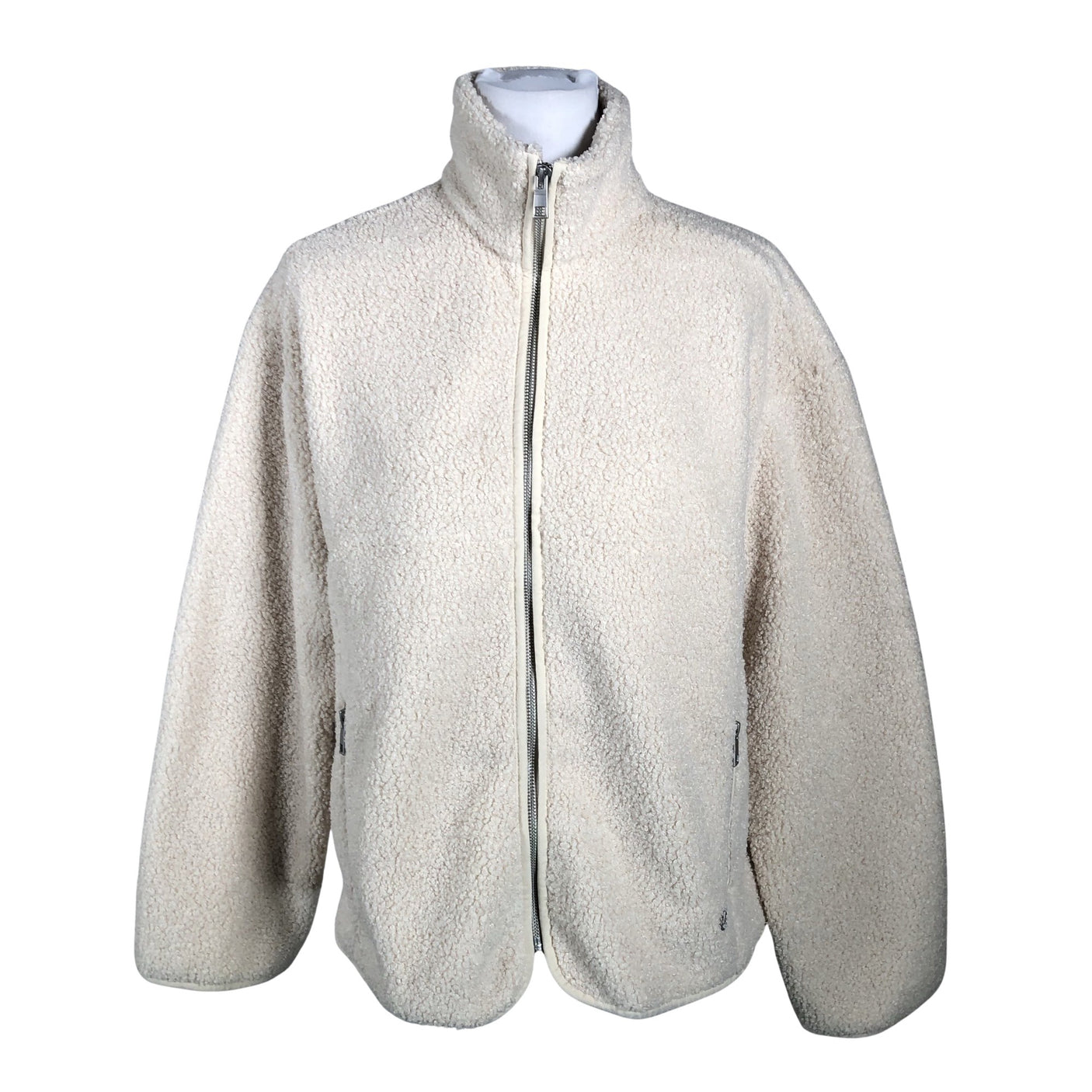 Unisex MSCH Copenhagen - Fliisjakk, suurus 38 - Looduslik valge (1)