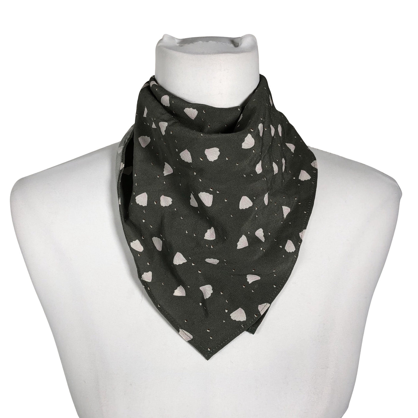 Unisex R-collection - Õhuke sall, suurus Midi - Roheline (1)
