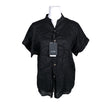 Unisex Sand - Lühikeste käistega pluus, suurus 34 - Must ()