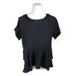 Unisex Ritva Falla - Lühikeste käistega pluus, suurus 38 - Must ()