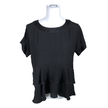 Unisex Ritva Falla - Lühikeste käistega pluus, suurus 38 - Must ()