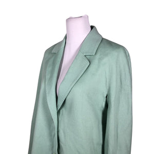 Unisex Cinzia Rocca - Villane mantel, suurus 40 - Roheline (2)