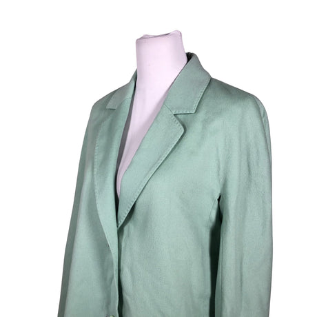 Unisex Cinzia Rocca - Villane mantel, suurus 40 - Roheline (2)