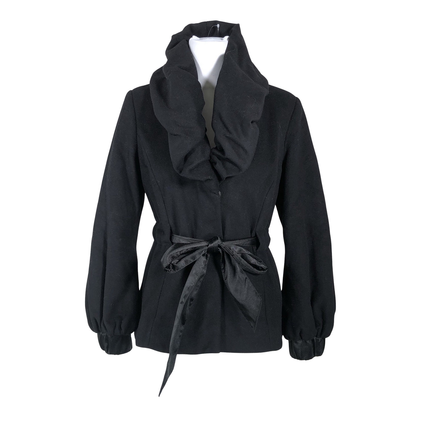 Unisex Sand - Villane mantel, suurus 36 - Must (1)