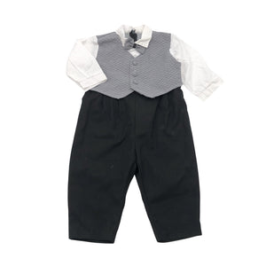 Unisex Boys by cadeau - Pükskostüüm, suurus 68 - 74 - Hall (1)
