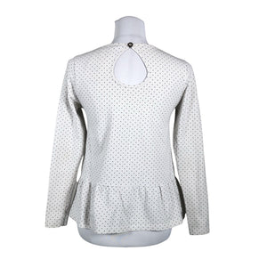 Unisex NOSH - Trikotaažist pluus, suurus 34 - Valge (2)