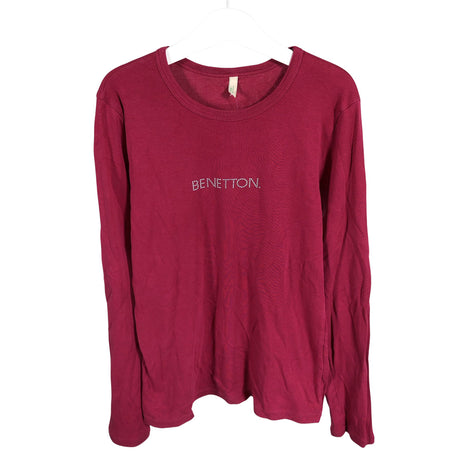 Unisex Benetton - Trikotaažist pluus, suurus 146 - 152 - Roosa ()