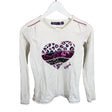 Unisex Desigual - Trikotaažist pluus, suurus 158 - 164 - Valge ()