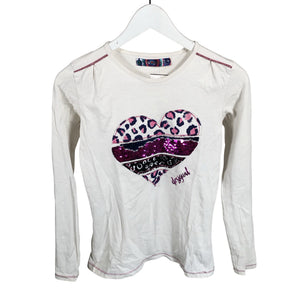 Unisex Desigual - Trikotaažist pluus, suurus 158 - 164 - Valge (1)