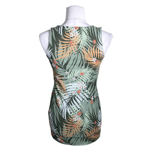 Unisex Mama Licious - Trikotaažist topp, suurus 36 - Roheline (2)