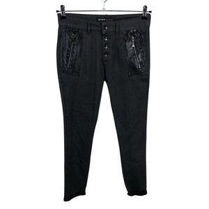 Unisex Mos Mosh - Mittevenivad püksid, suurus 36 - Hall (1)