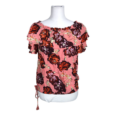 Unisex Mos Mosh - Lühikeste käistega pluus, suurus 34 - Heleroosa ()