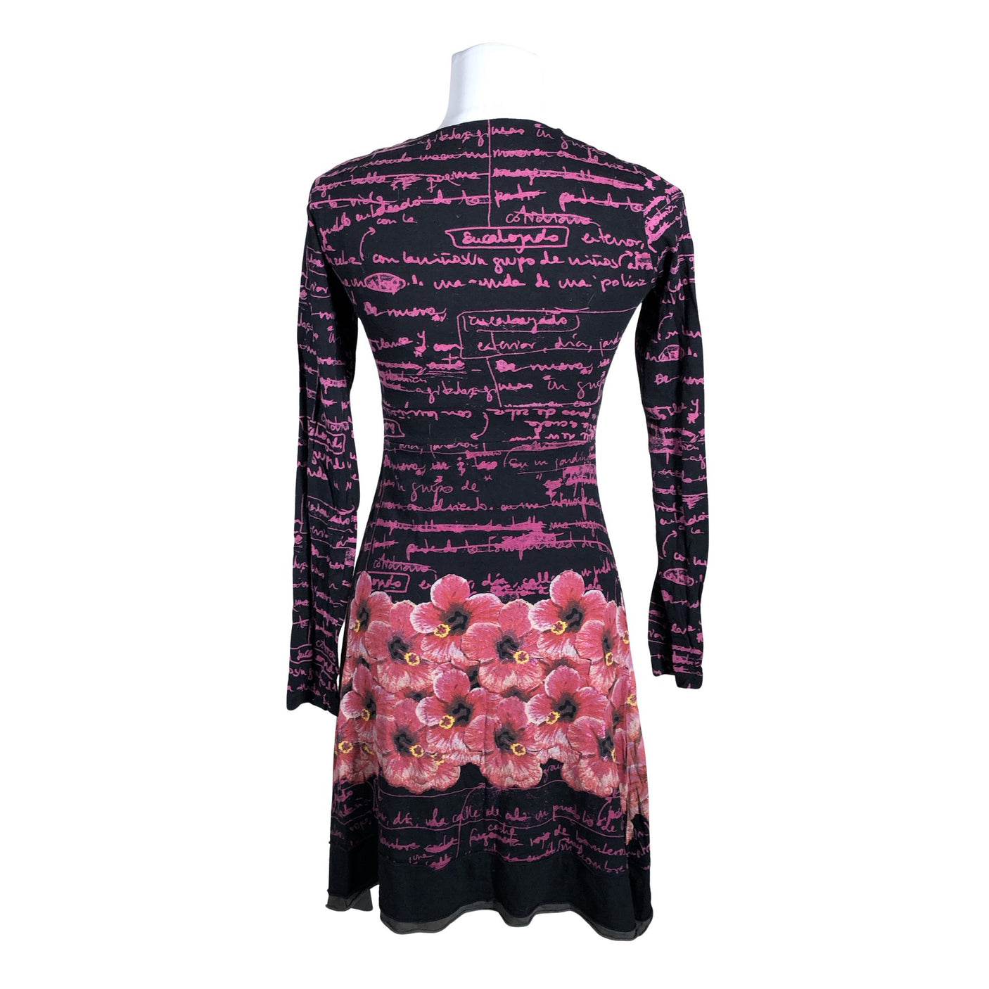 Unisex Desigual - Trikotaažist kleit, suurus 36 - Must (2)