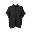 Unisex Mos Mosh - Lühikeste käistega pluus, suurus 38 - Must ()